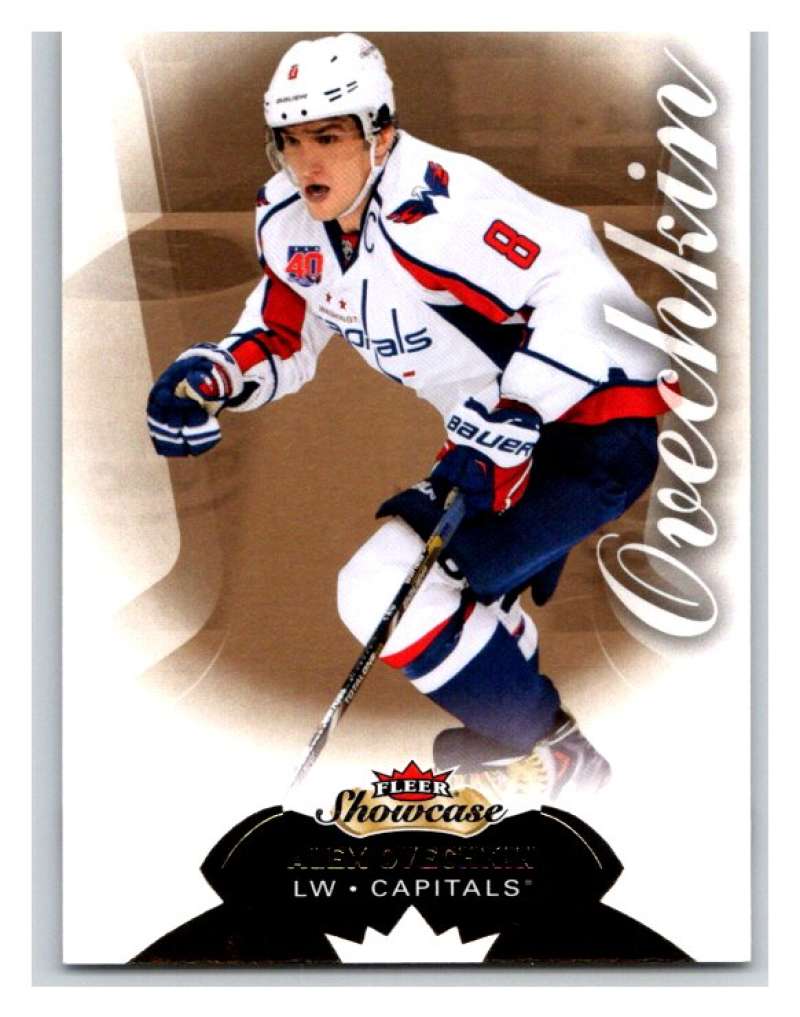 2014-15 Upper Deck Fleer Showcase #78 Alexander Ovechkin Capitals NHL Mint Image 1