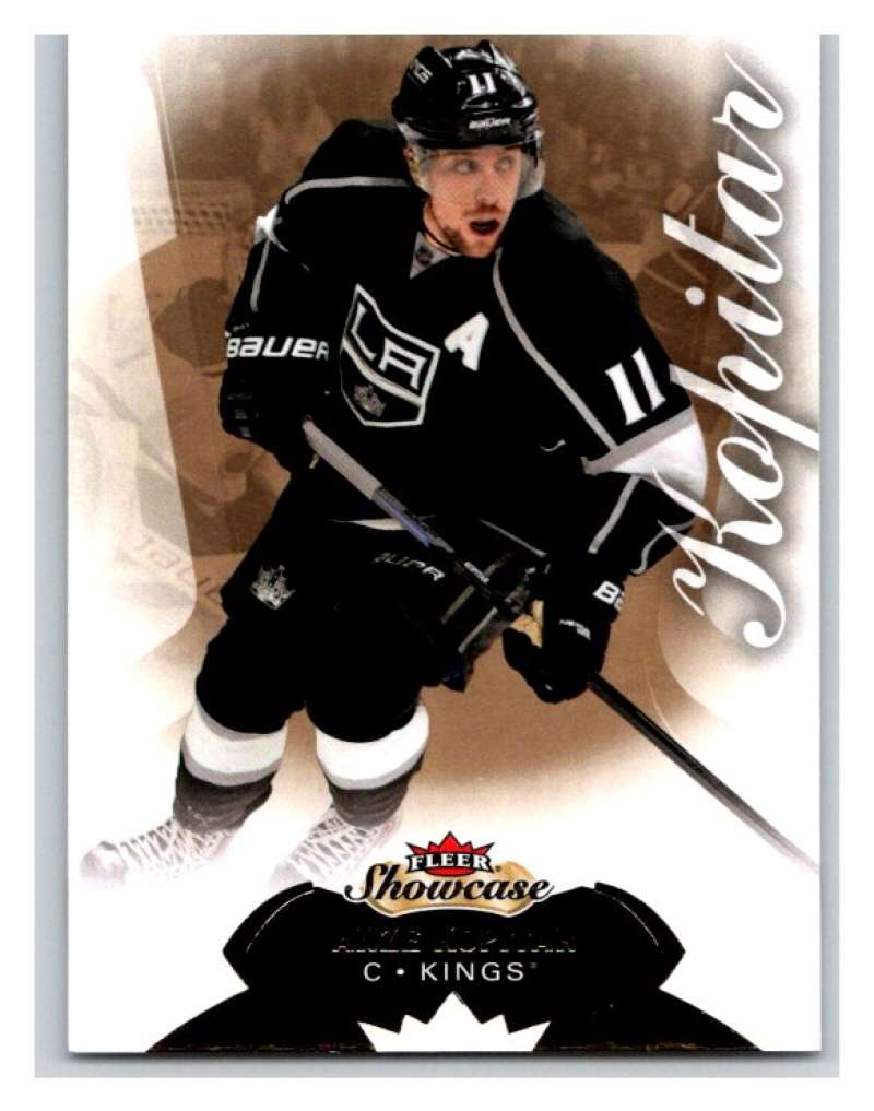 2014-15 Upper Deck Fleer Showcase #80 Anze Kopitar Kings NHL Mint Image 1