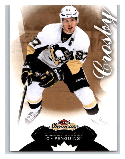 2014-15 Upper Deck Fleer Showcase #84 Sidney Crosby Penguins NHL Mint