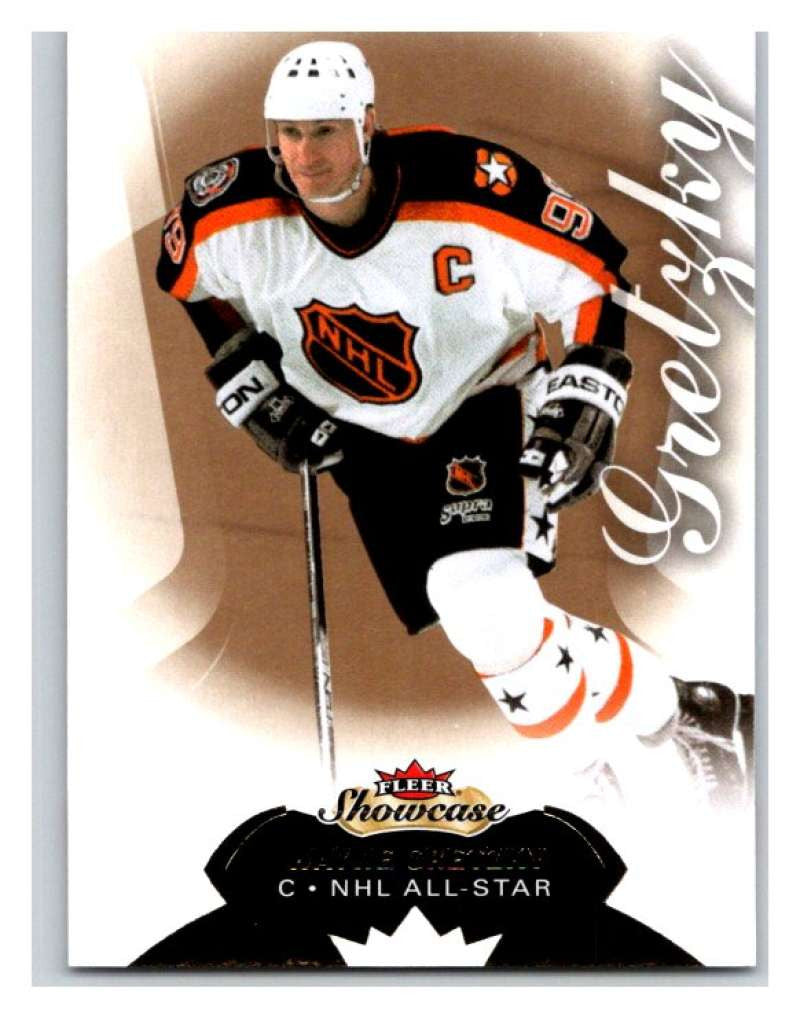 2014-15 Upper Deck Fleer Showcase #89 Wayne Gretzky Kings NHL Mint