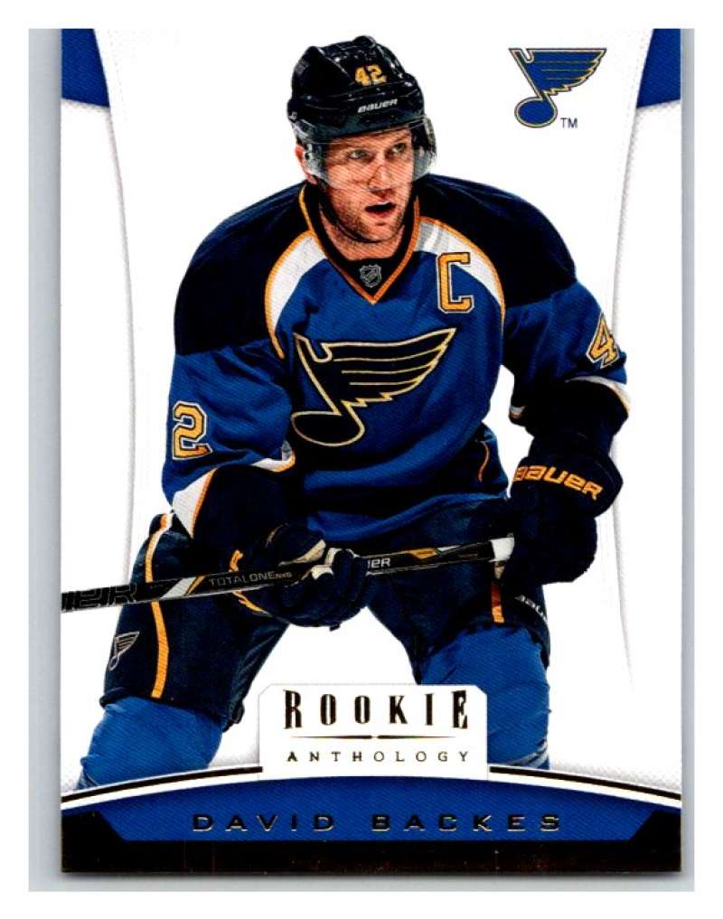 2012-13 Panini Rookie Anthology #90 David Backes Blues NHL Mint Image 1