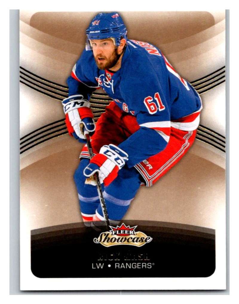 2015-16 Fleer Showcase #10 Rick Nash NY Rangers NHL Mint Image 1
