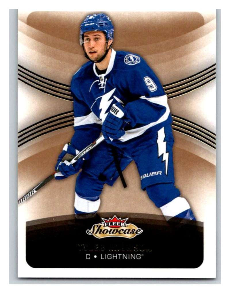 2015-16 Fleer Showcase #23 Tyler Johnson Lightning NHL Mint