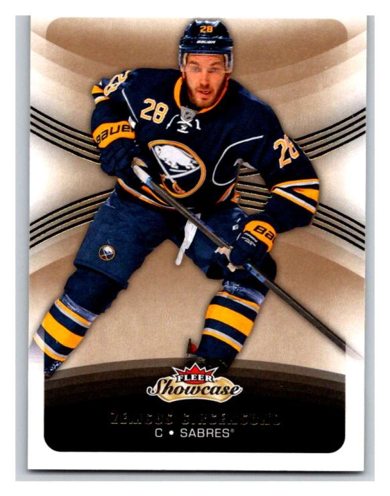 2015-16 Fleer Showcase #43 Zemgus Girgensons Sabres NHL Mint Image 1