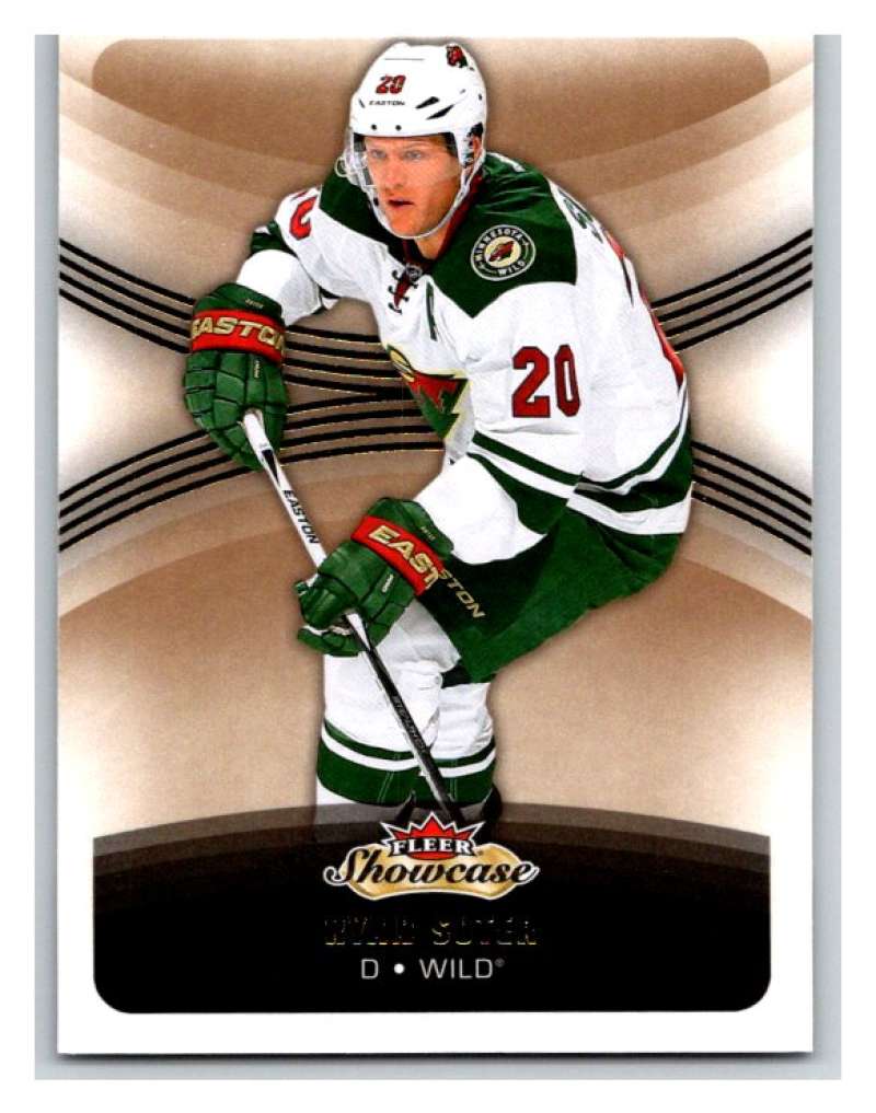 2015-16 Fleer Showcase #59 Ryan Suter Wild NHL Mint Image 1
