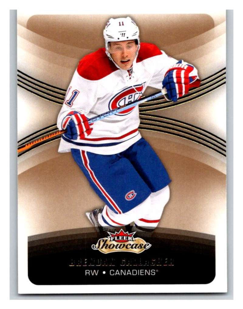 2015-16 Fleer Showcase #61 Brendan Gallagher Canadiens NHL Mint