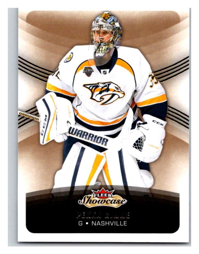 2015-16 Fleer Showcase #73 Pekka Rinne Predators NHL Mint Image 1