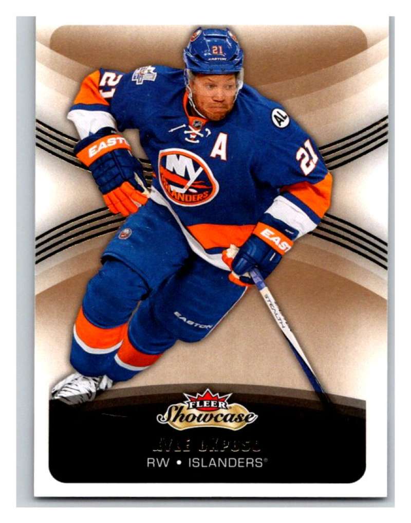 2015-16 Fleer Showcase #79 Kyle Okposo NY Islanders NHL Mint Image 1