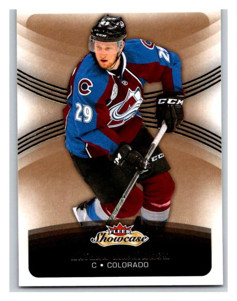 2015-16 Fleer Showcase #87 Nathan MacKinnon Avalanche NHL Mint