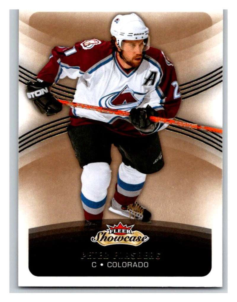 2015-16 Fleer Showcase #91 Peter Forsberg Avalanche NHL Mint
