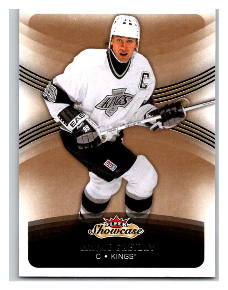 2015-16 Fleer Showcase #99 Wayne Gretzky Kings NHL Mint