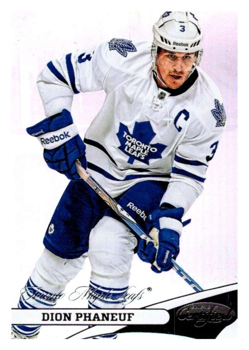 2012-13 Panini Certified #3 Dion Phaneuf Maple Leafs NHL Mint