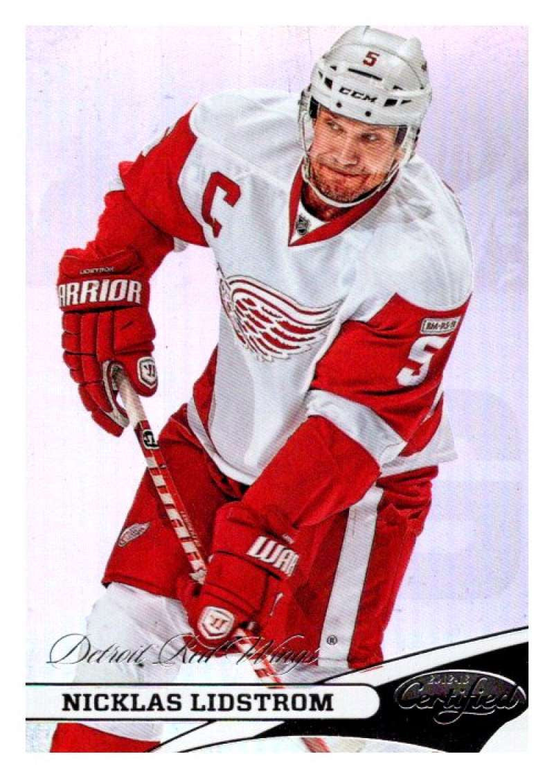 2012-13 Panini Certified #5 Nicklas Lidstrom Red Wings NHL Mint