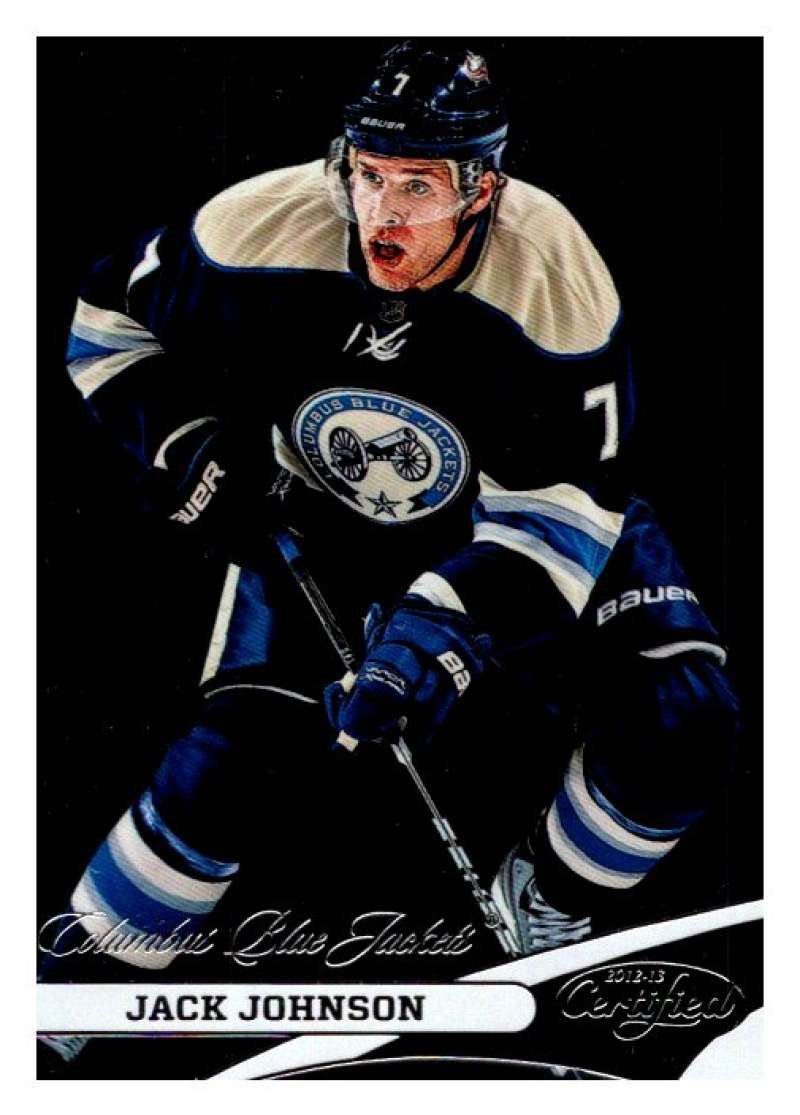2012-13 Panini Certified #7 Jack Johnson Blue Jackets NHL Mint