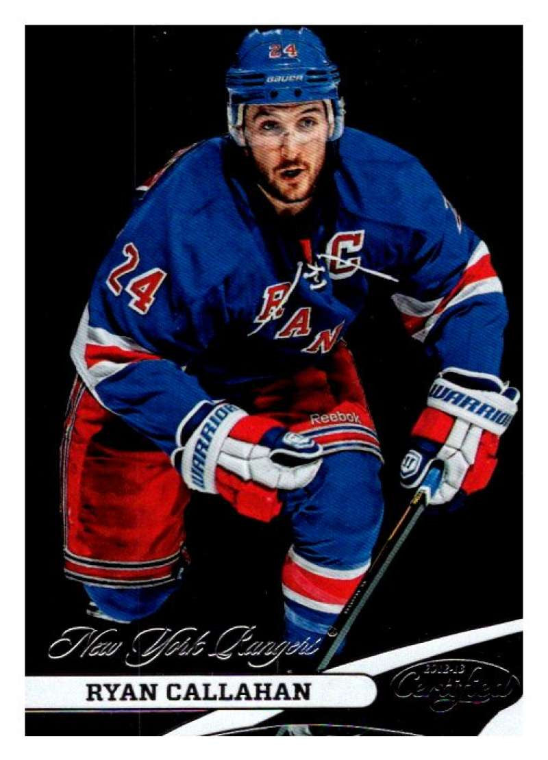 2012-13 Panini Certified #24 Ryan Callahan NY Rangers NHL Mint