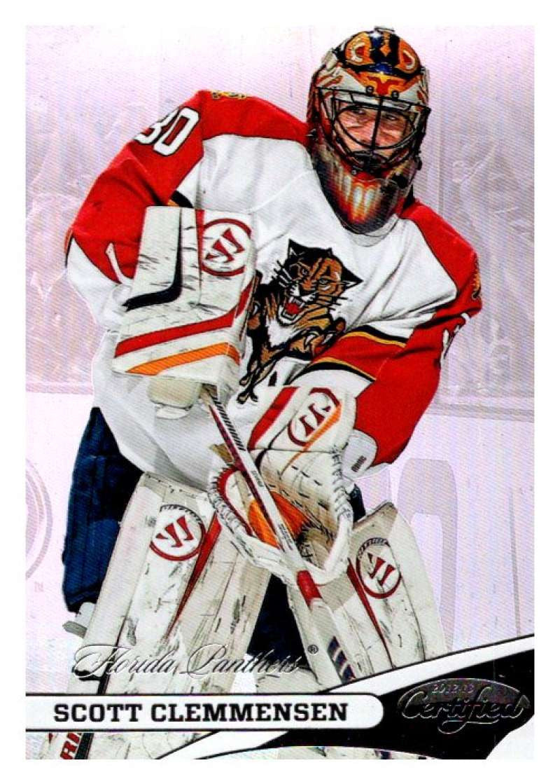 2012-13 Panini Certified #30 Scott Clemmensen Panthers NHL Mint