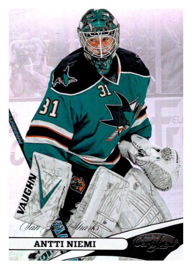 2012-13 Panini Certified #31 Antti Niemi Sharks NHL Mint
