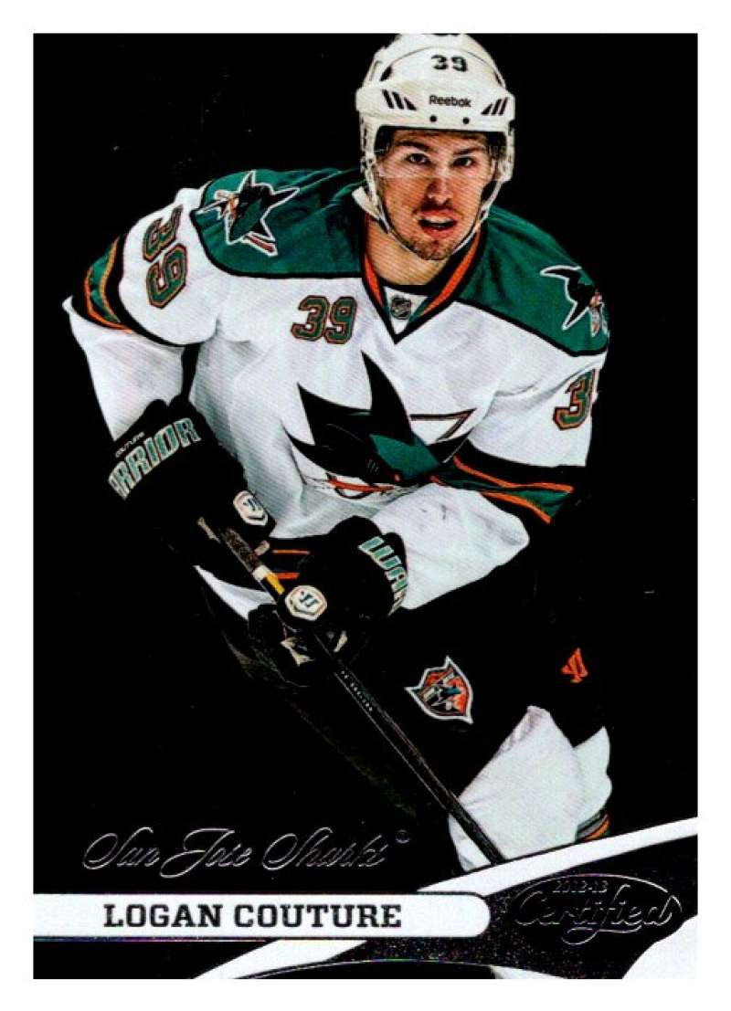 2012-13 Panini Certified #39 Logan Couture Sharks NHL Mint