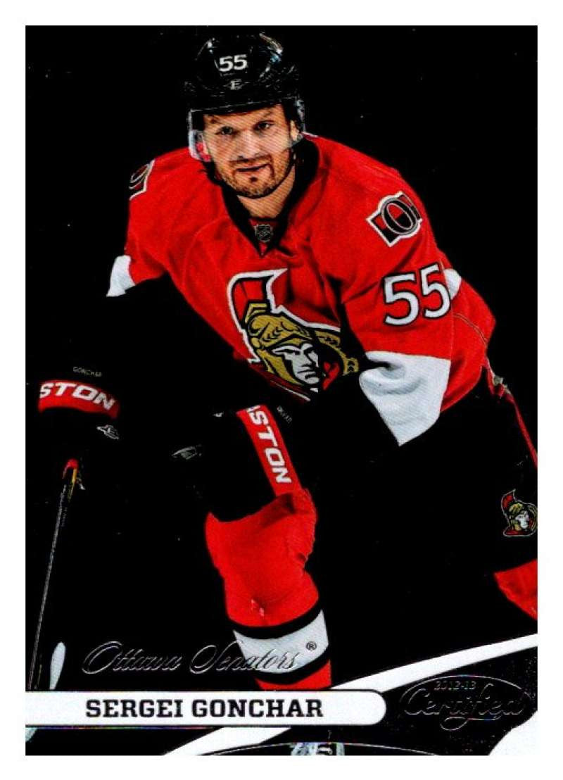 2012-13 Panini Certified #55 Sergei Gonchar Senators NHL Mint
