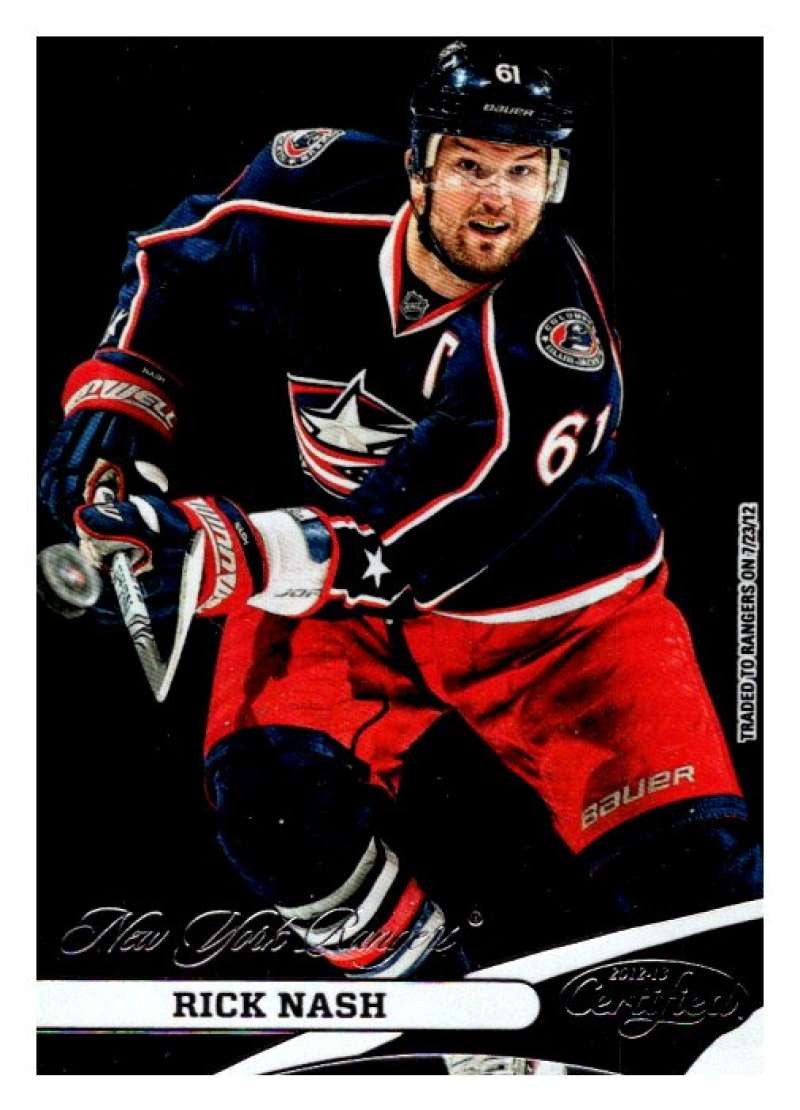 2012-13 Panini Certified #61 Rick Nash NY Rangers NHL Mint