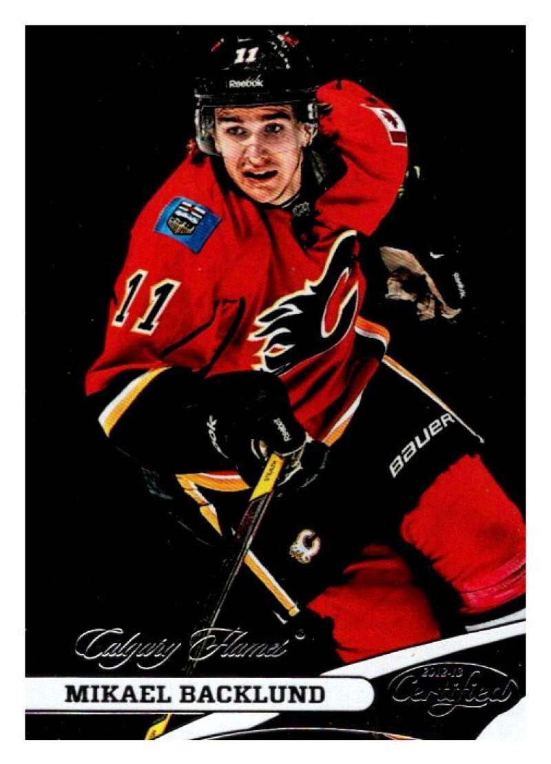2012-13 Panini Certified #72 Mikael Backlund Flames NHL Mint