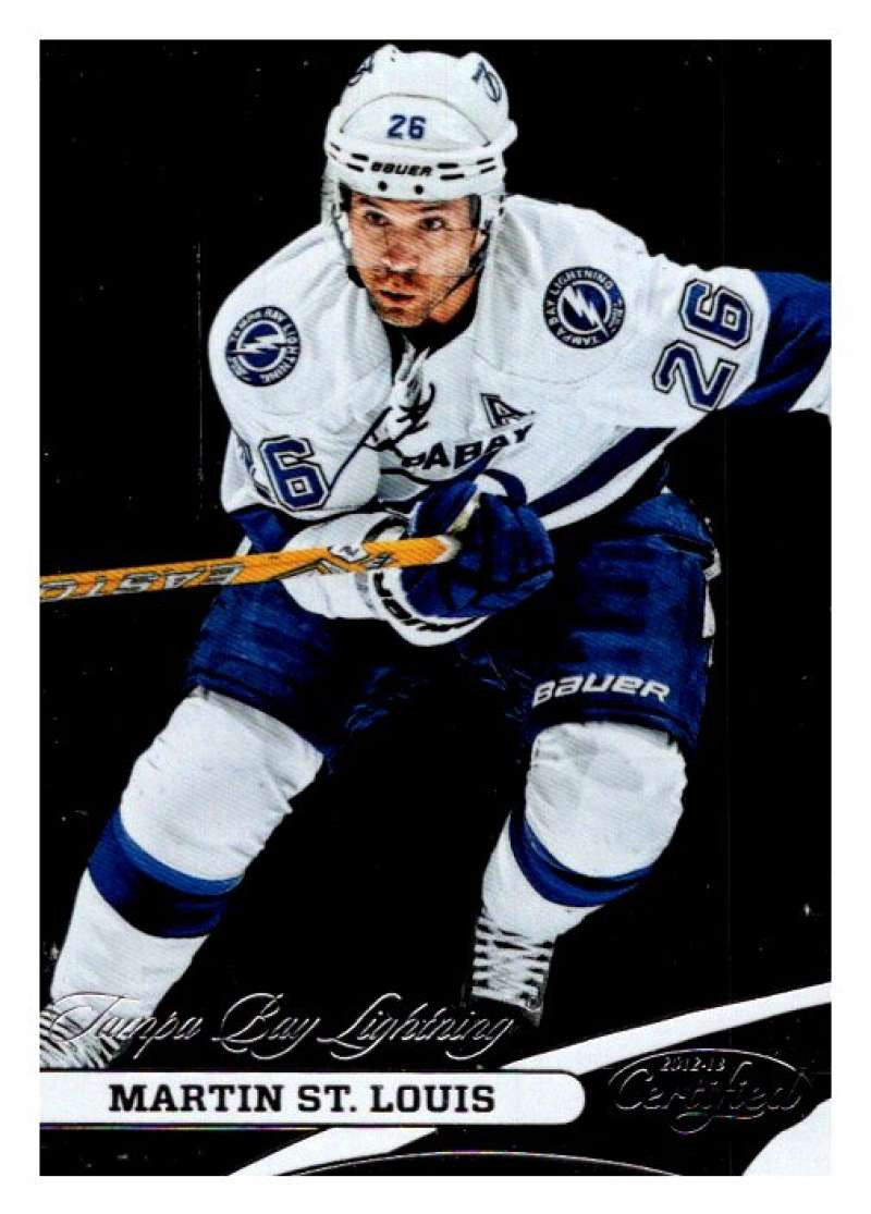 2012-13 Panini Certified #78 Martin St. Louis Lightning NHL Mint