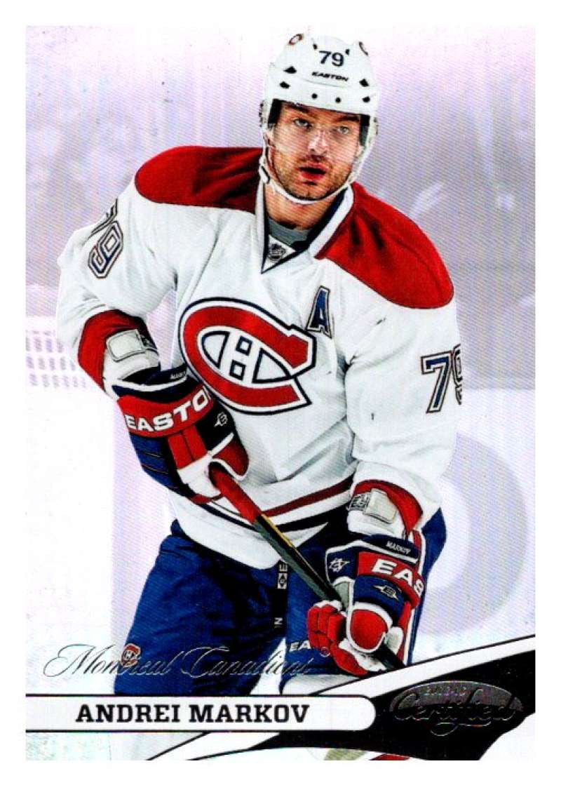 2012-13 Panini Certified #79 Andrei Markov Canadiens NHL Mint