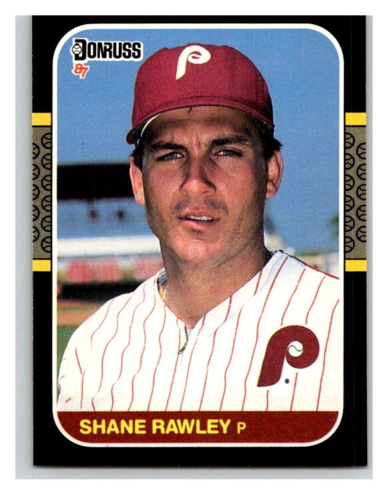 1987 Donruss #83 Shane Rawley Phillies MLB Mint Baseball Image 1