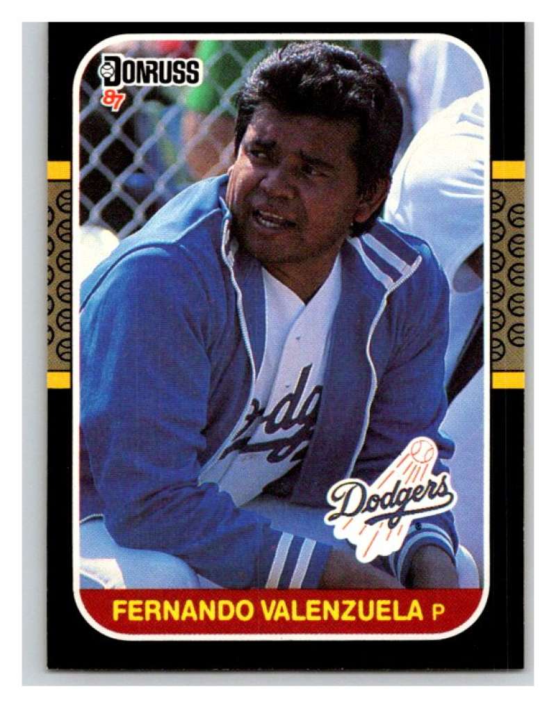 1987 Donruss #94 Fernando Valenzuela Dodgers MLB Mint Baseball Image 1