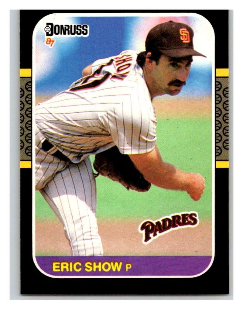 1987 Donruss #164 Eric Show Padres MLB Mint Baseball Image 1