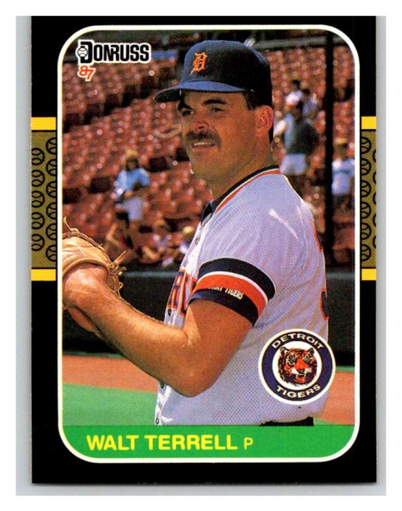 1987 Donruss #275 Walt Terrell Tigers MLB Mint Baseball Image 1