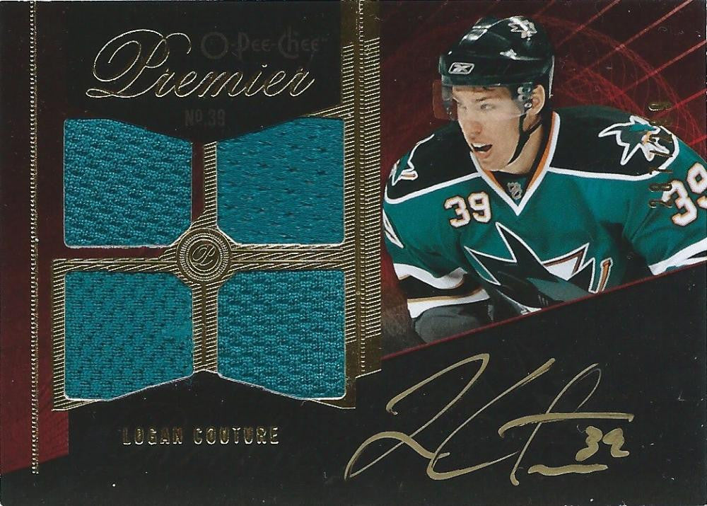 (HCW) 2009-10 OPC Premier #100 Logan Couture NM-MT 287/299 Rookie MEM Auto 02976