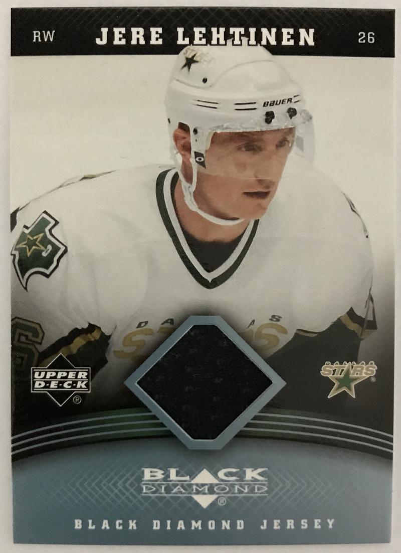 2006-07 Upper Deck Game Jerseys #JLE Jere Lehtinen NM-MT Hockey NHL MEM 02991 Image 1