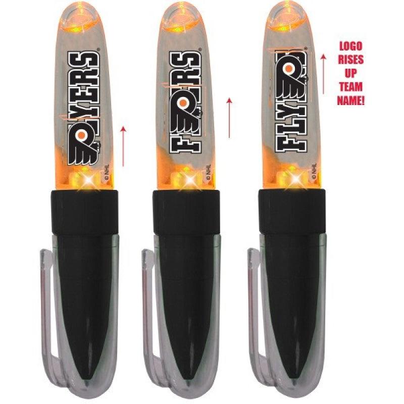 HCW) Philadelphia Flyers NHL LED Elevator Pen - Moving Logo & Light Image 1