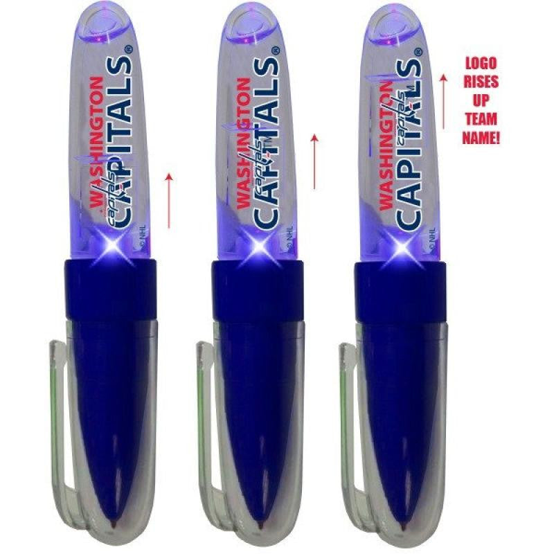 HCW) Washington Capitals NHL LED Elevator Pen - Moving Logo & Light