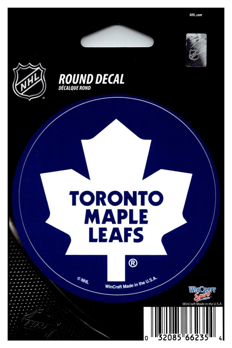 Toronto Maple Leafs 3" Round Vinyl Decal Sticker Licensed In/Outdoor