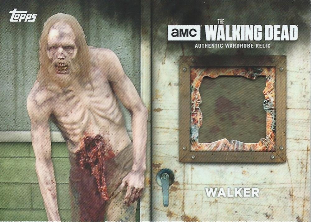 (HCW) 2017 Topps The Walking Dead Season 6 Screen Walker Worn Costume #2 Image 1