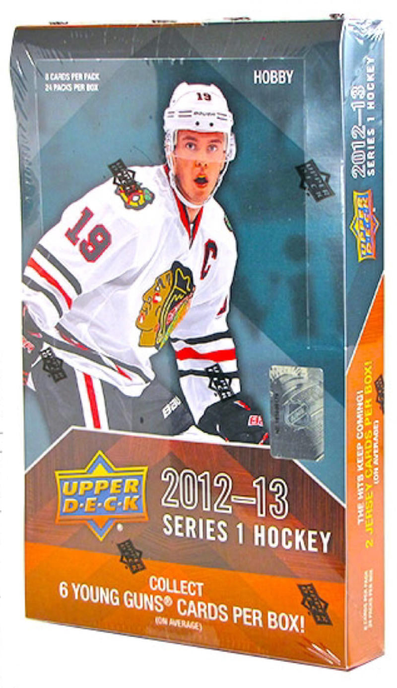 2012-13 Upper Deck Series 1 Hobby Box - Krug, Greider, Stone, Young Guns