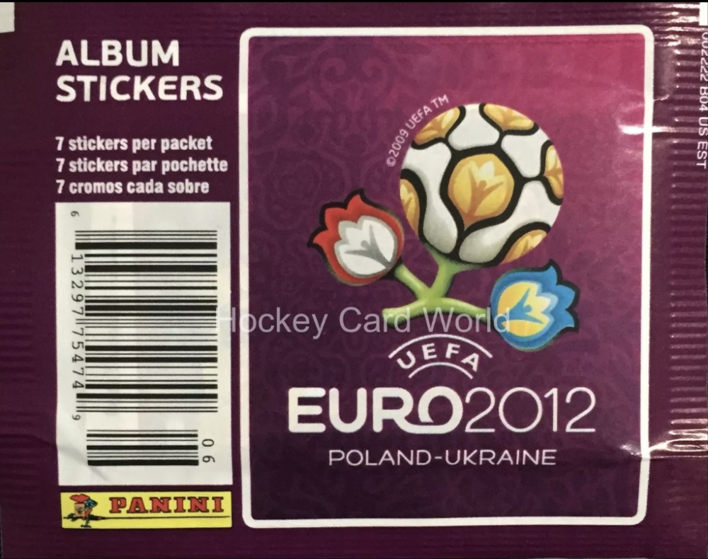 2012 Panini UEFA Euro2012 Soccer (7 Album Sticker Panini Pack) Image 1