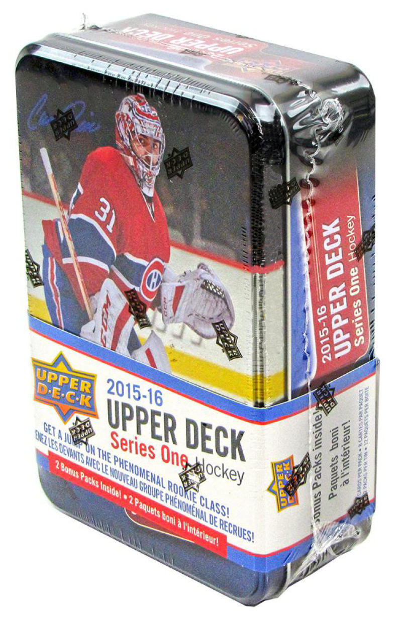 2015-16 Upper Deck Series 1 Tin Box - Connor McDavid, Domi Young Guns