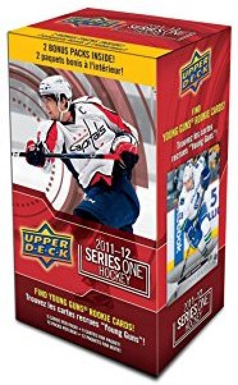 2011-12 Upper Deck Series 1 Blaster Hockey Box - 8 Pack Box
