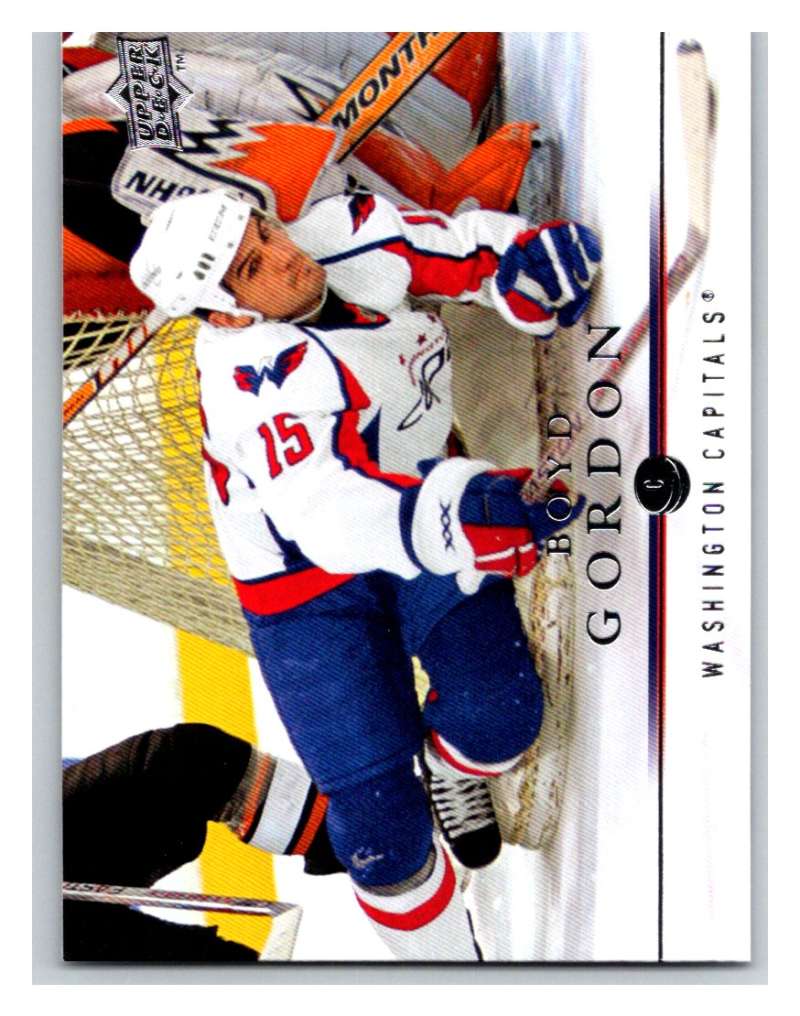 2008-09 Upper Deck #6 Boyd Gordon Capitals Image 1