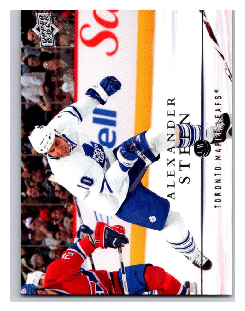 2008-09 Upper Deck #17 Alexander Steen Maple Leafs Image 1