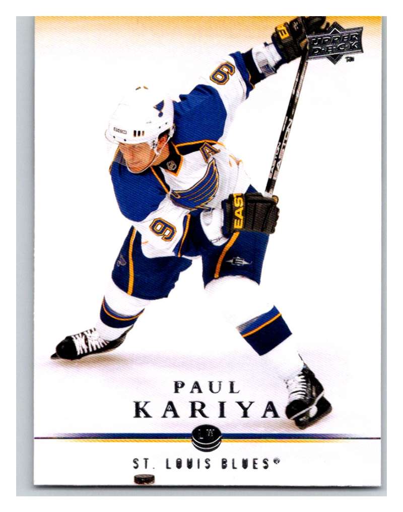 2008-09 Upper Deck #30 Erik Johnson Blues Image 1