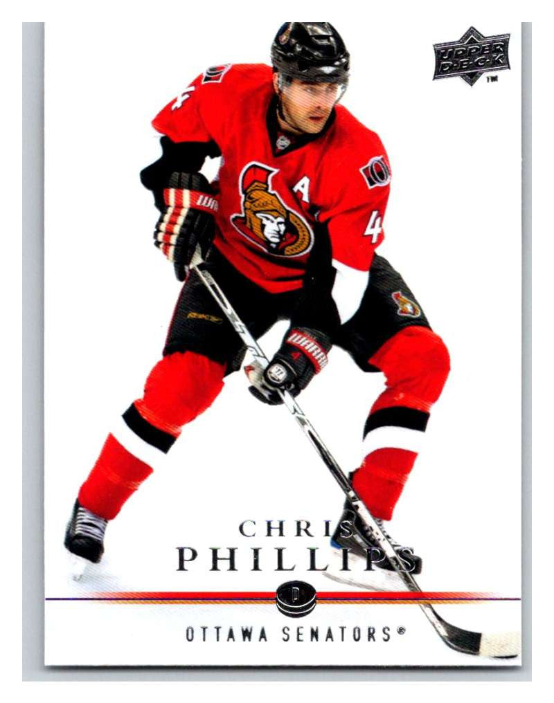 2008-09 Upper Deck #63 Chris Phillips Senators