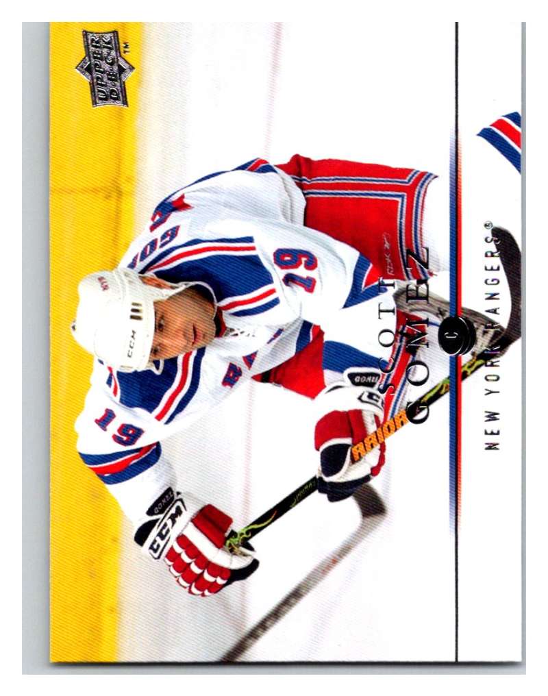 2008-09 Upper Deck #73 Scott Gomez NY Rangers Image 1