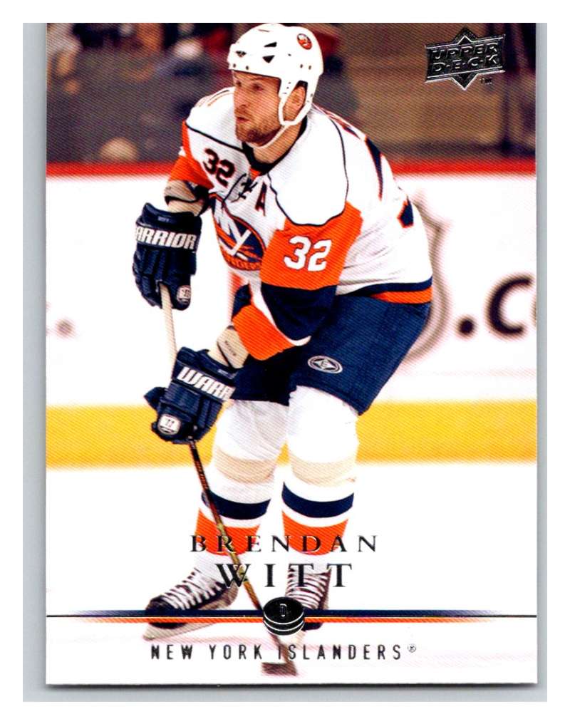 2008-09 Upper Deck #79 Brendan Witt NY Islanders Image 1