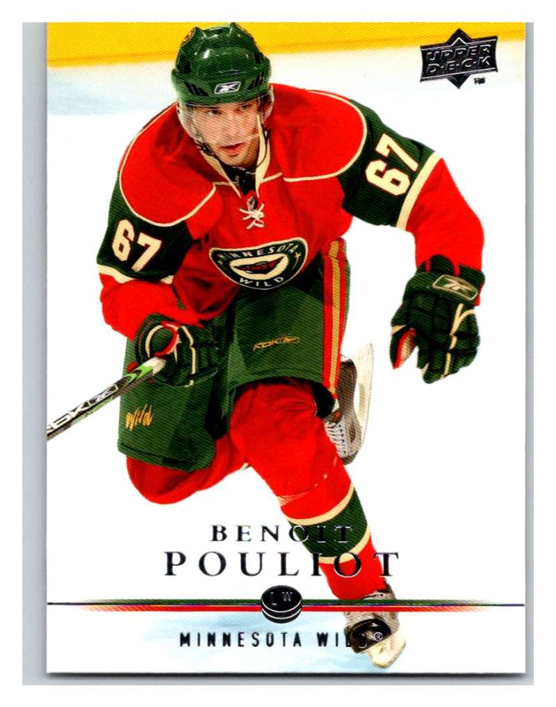 2008-09 Upper Deck #106 Benoit Pouliot Wild Image 1