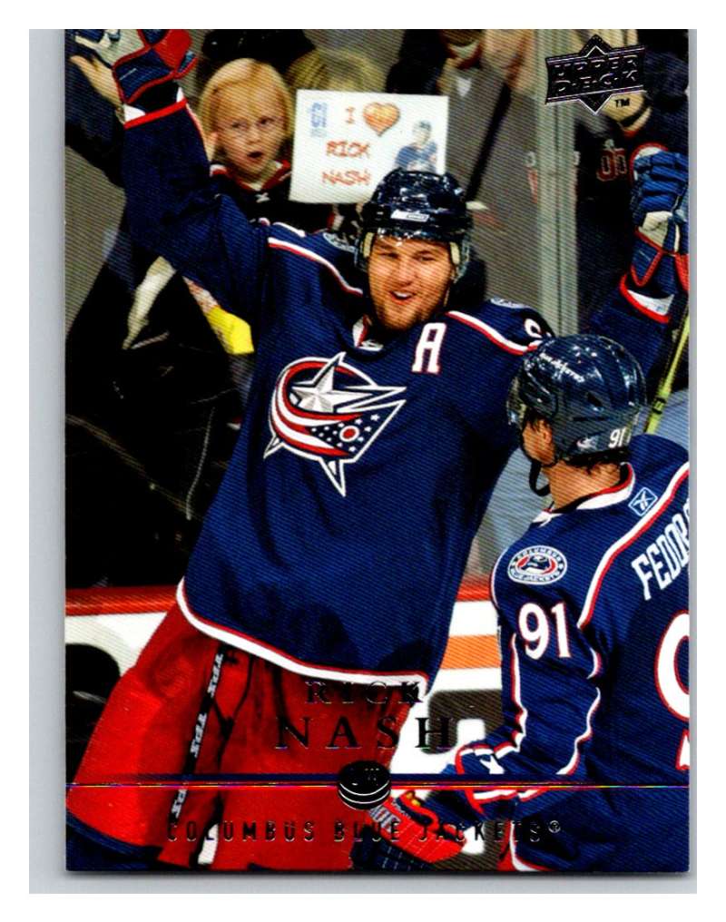 2008-09 Upper Deck #141 Pascal Leclaire Blue Jackets Image 1