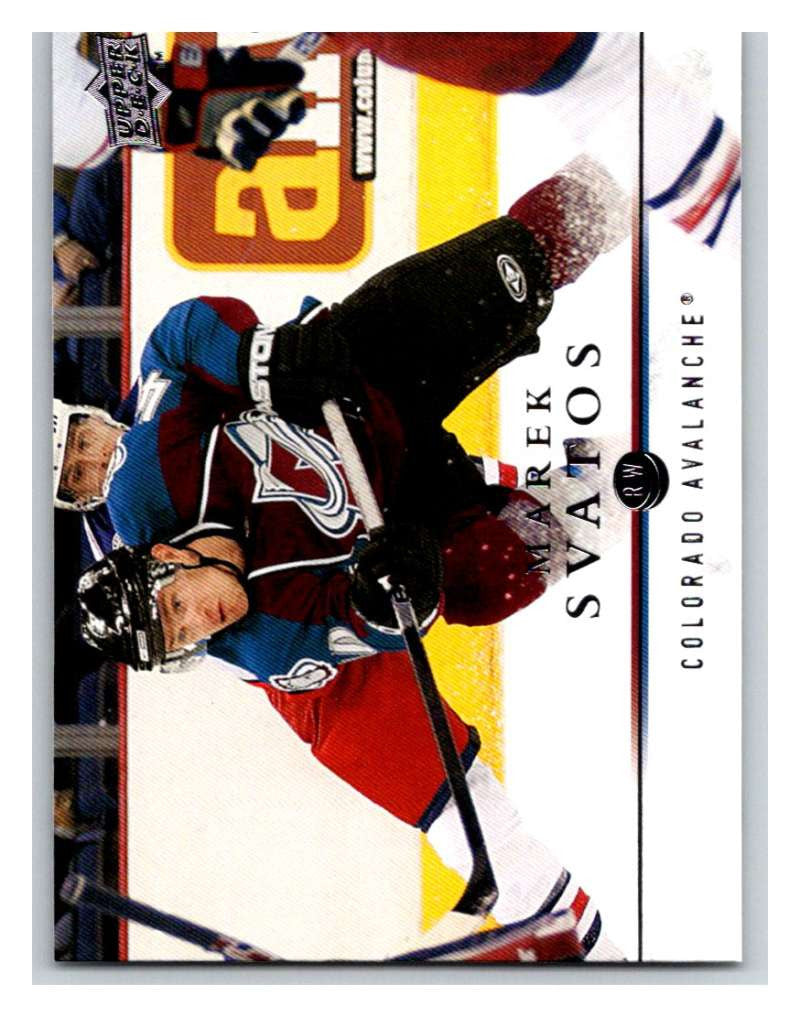 2008-09 Upper Deck #150 Peter Budaj Avalanche